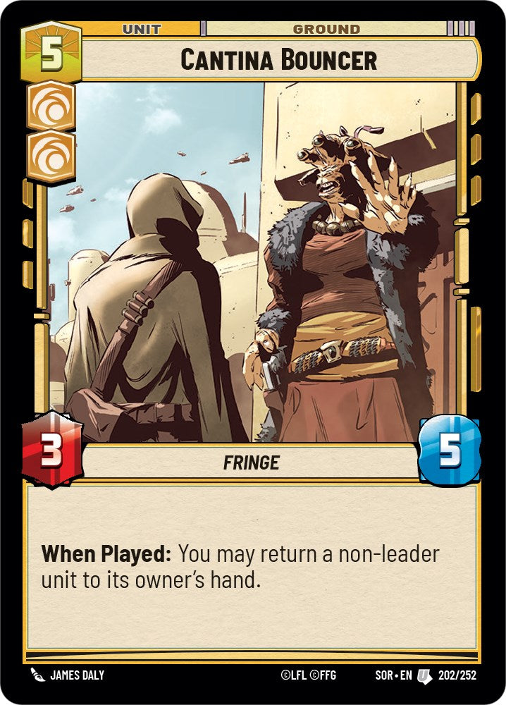 Cantina Bouncer (202/252) [Spark of Rebellion] | Odin's Place