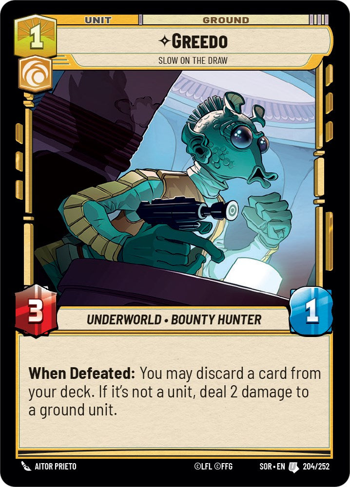 Greedo - Slow on the Draw (204/252) [Spark of Rebellion] | Odin's Place