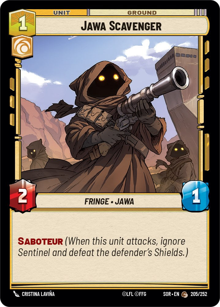 Jawa Scavenger (205/252) [Spark of Rebellion] | Odin's Place