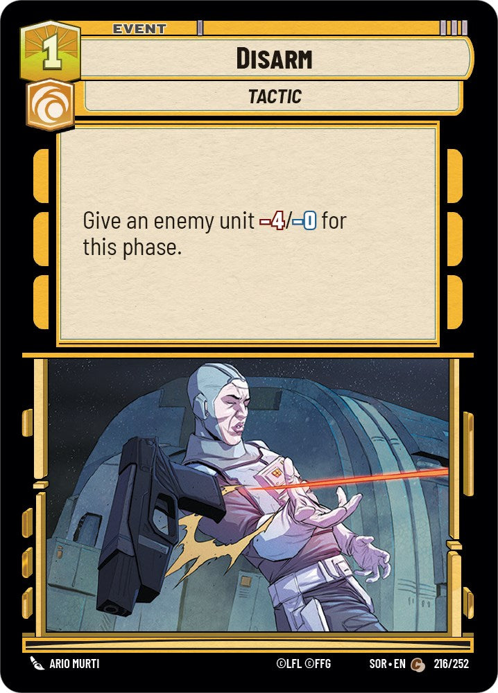 Disarm (216/252) [Spark of Rebellion] | Odin's Place