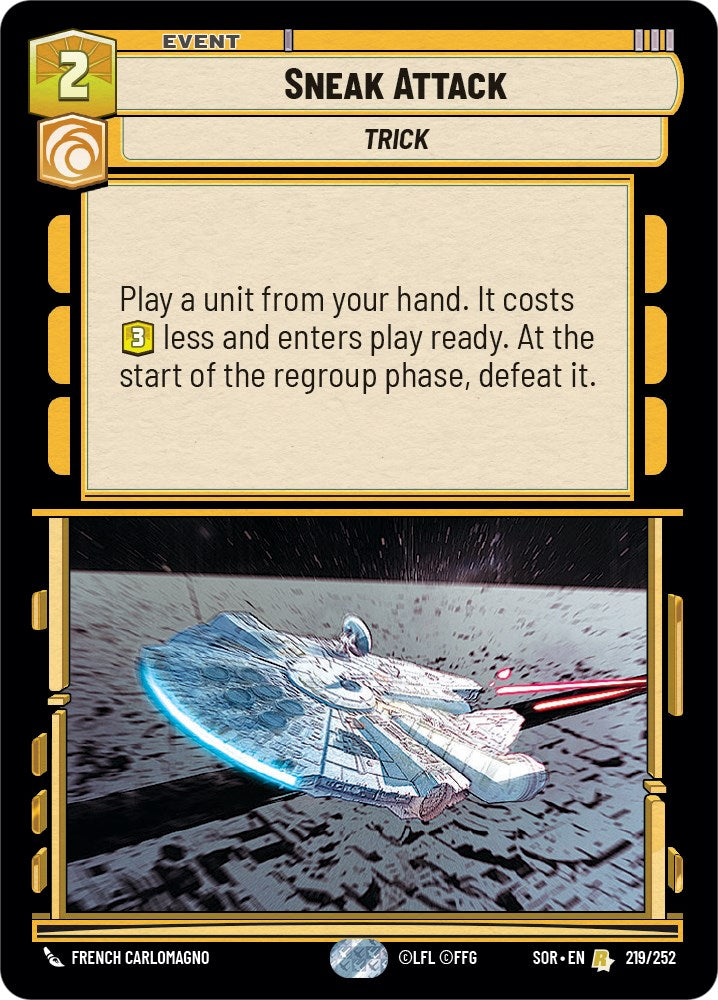 Sneak Attack (219/252) [Spark of Rebellion] | Odin's Place
