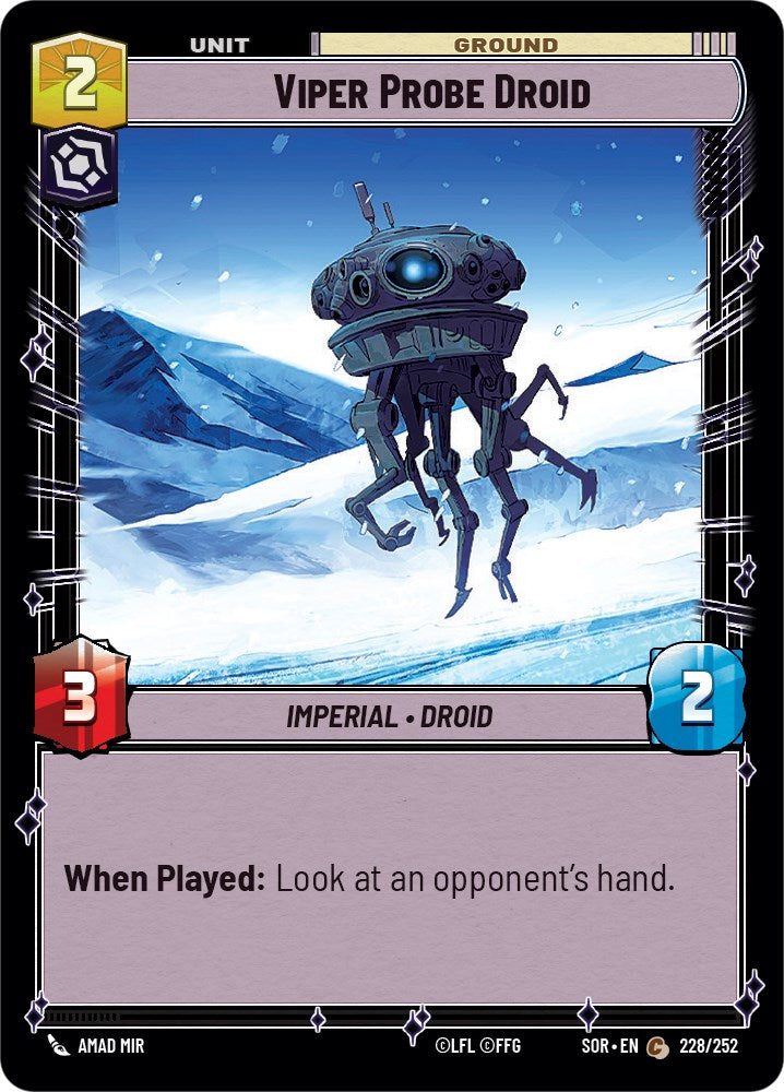 Viper Probe Droid (228/252) [Spark of Rebellion] | Odin's Place