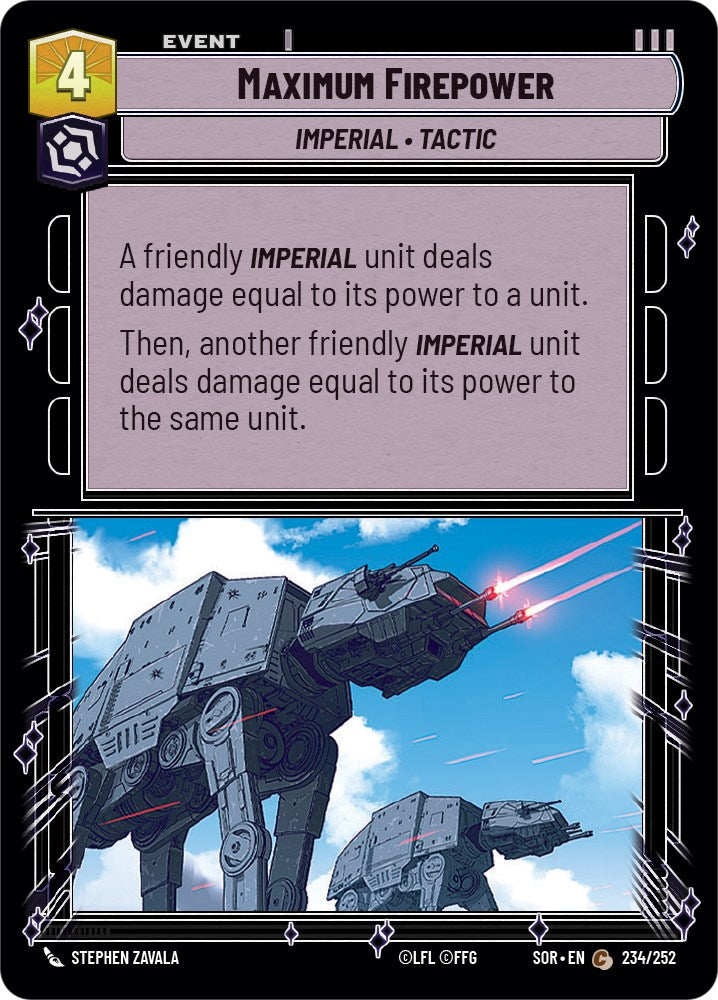 Maximum Firepower (234/252) [Spark of Rebellion] | Odin's Place