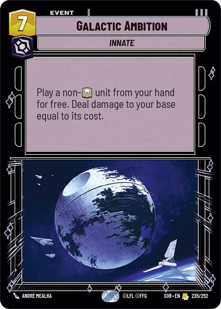 Galactic Ambition (235/252) [Spark of Rebellion] | Odin's Place