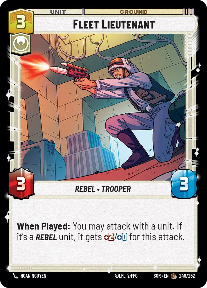 Fleet Lieutenant (240/252) [Spark of Rebellion] | Odin's Place