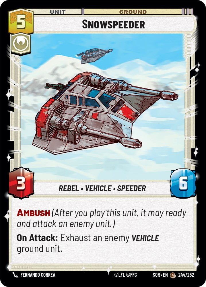 Snowspeeder (244/252) [Spark of Rebellion] | Odin's Place