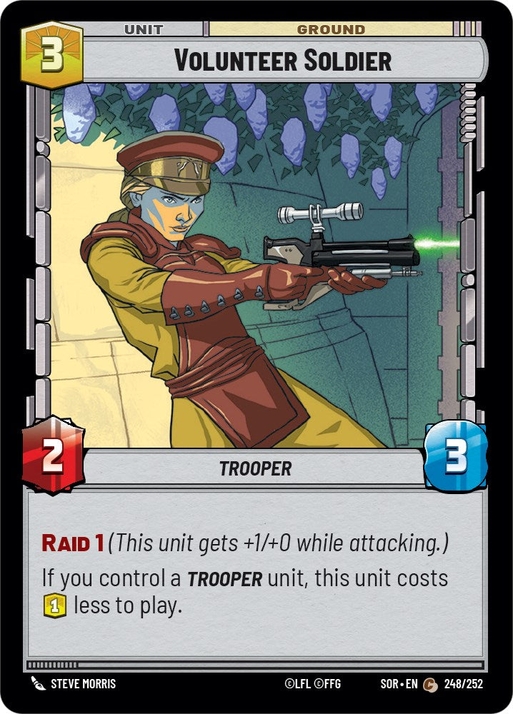 Volunteer Soldier (248/252) [Spark of Rebellion] | Odin's Place