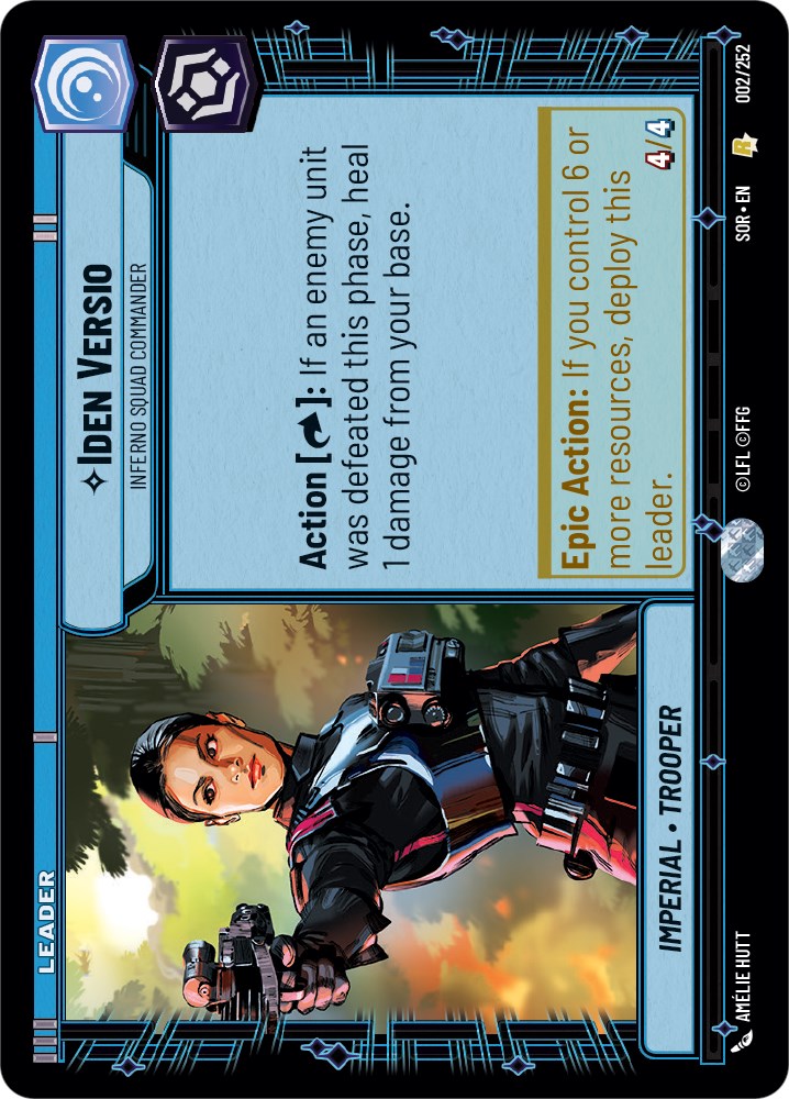Iden Versio - Inferno Squad Commander (002/252) [Spark of Rebellion] | Odin's Place