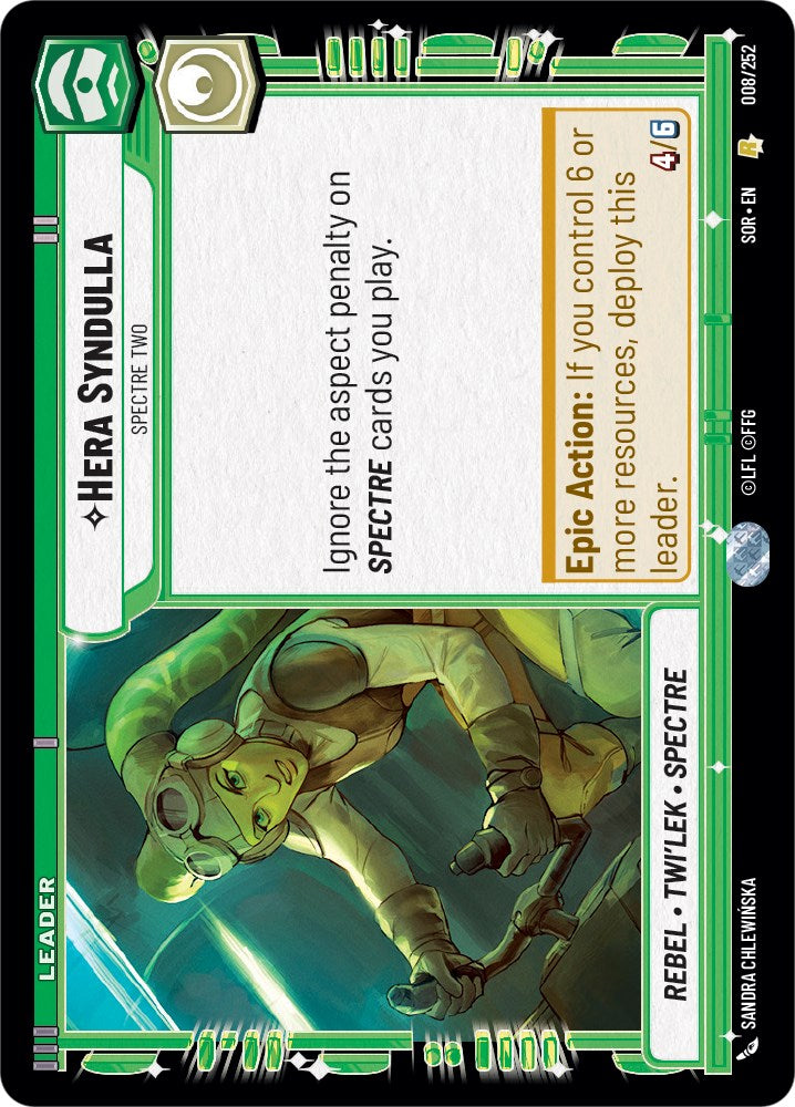Hera Syndulla - Spectre Two (008/252) [Spark of Rebellion] | Odin's Place