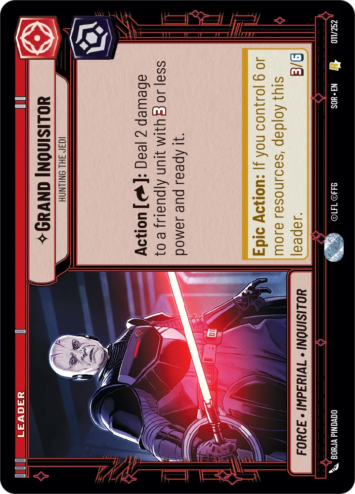 Grand Inquisitor - Hunting the Jedi (011/252) [Spark of Rebellion] | Odin's Place