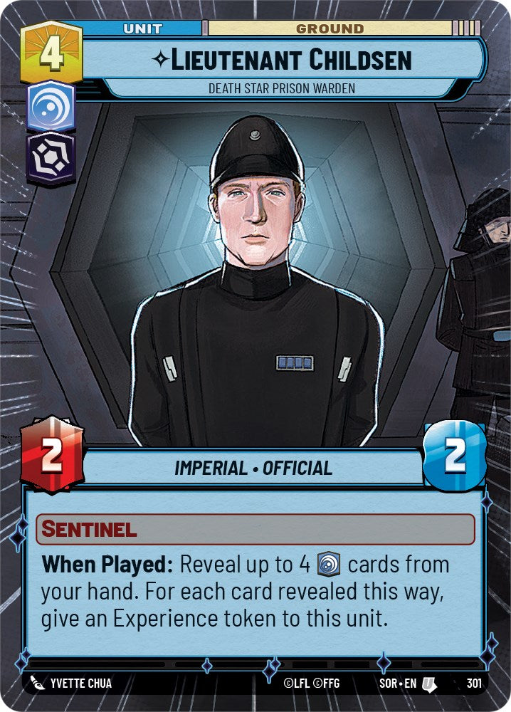 Lieutenant Childsen - Death Star Prison Warden (Hyperspace) (301) [Spark of Rebellion] | Odin's Place
