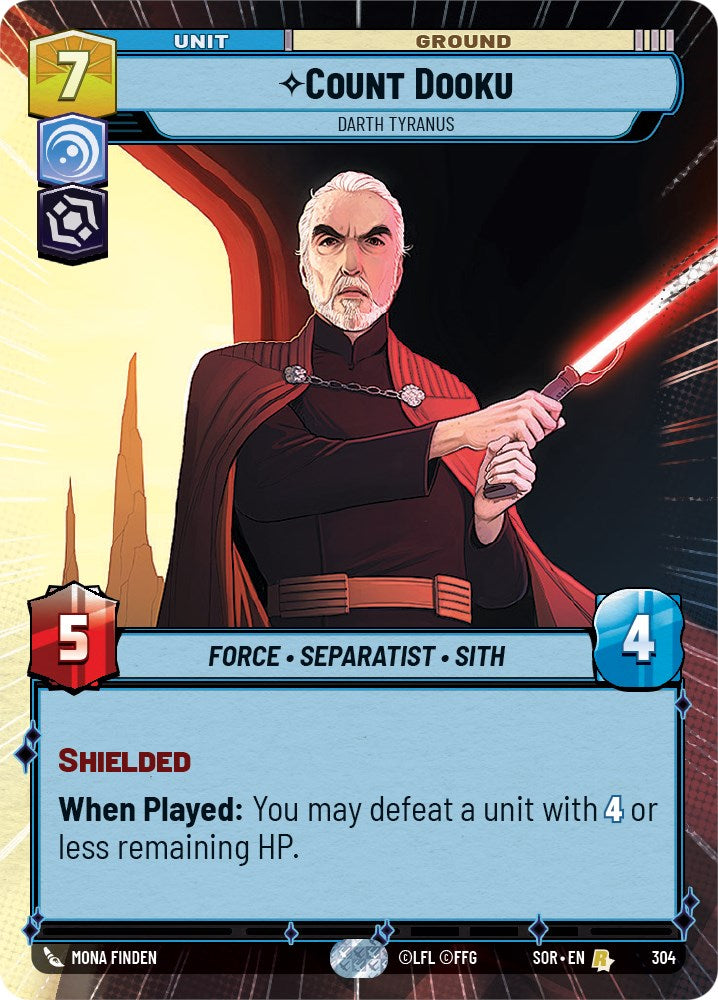 Count Dooku - Darth Tyranus (Hyperspace) (304) [Spark of Rebellion] | Odin's Place