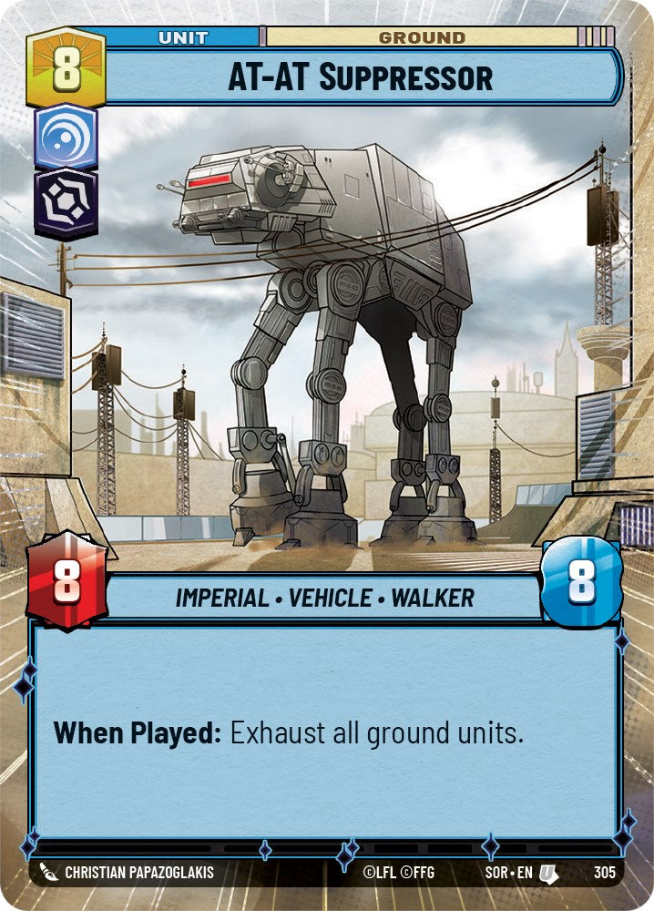 AT-AT Suppressor (Hyperspace) (305) [Spark of Rebellion] | Odin's Place