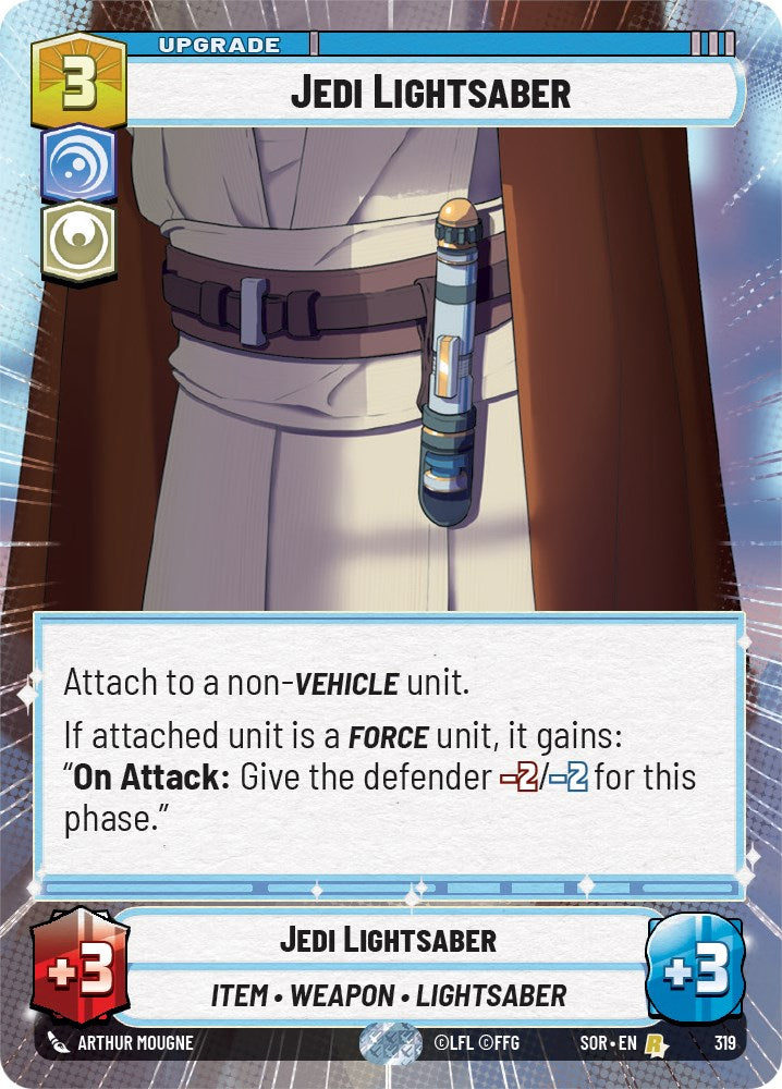 Jedi Lightsaber (Hyperspace) (319) [Spark of Rebellion] | Odin's Place