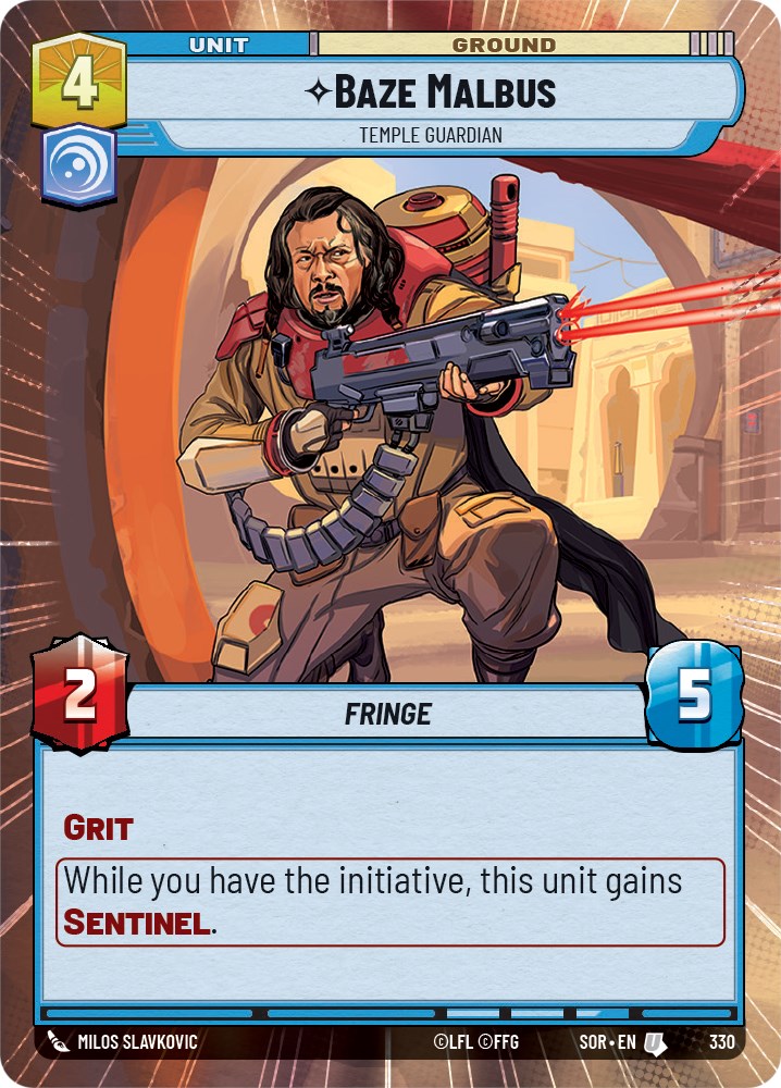 Baze Malbus - Temple Guardian (Hyperspace) (330) [Spark of Rebellion] | Odin's Place