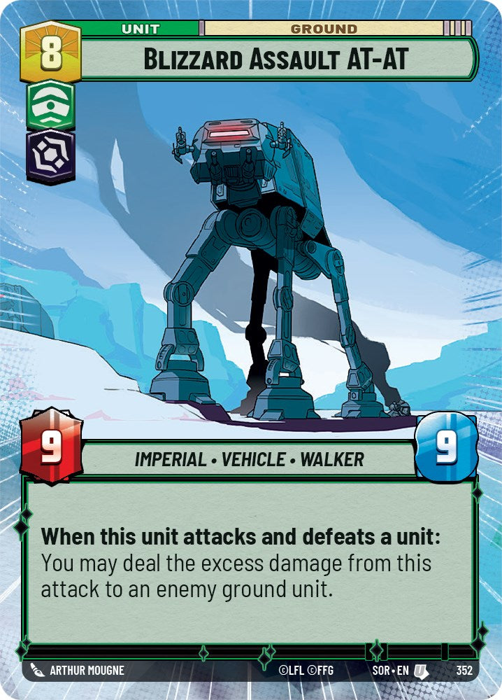 Blizzard Assault AT-AT (Hyperspace) (352) [Spark of Rebellion] | Odin's Place