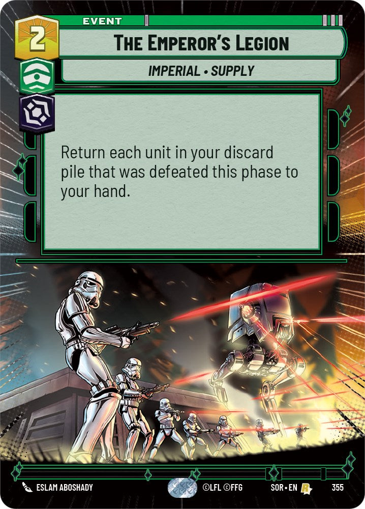 The Emperor's Legion (Hyperspace) (355) [Spark of Rebellion] | Odin's Place