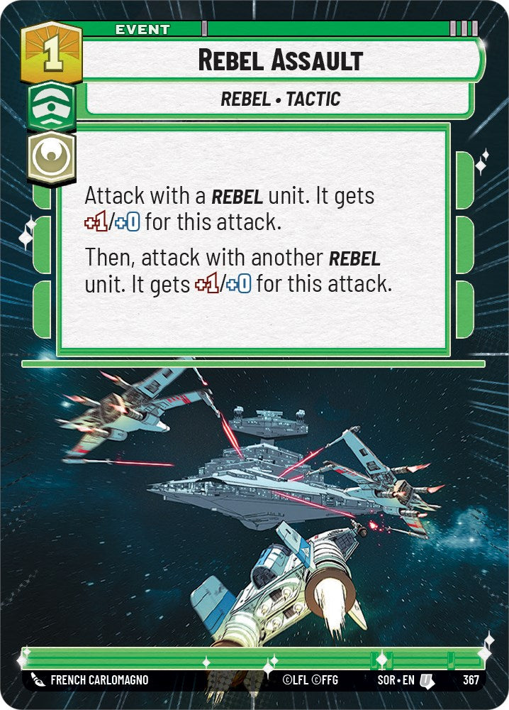Rebel Assault (Hyperspace) (367) [Spark of Rebellion] | Odin's Place