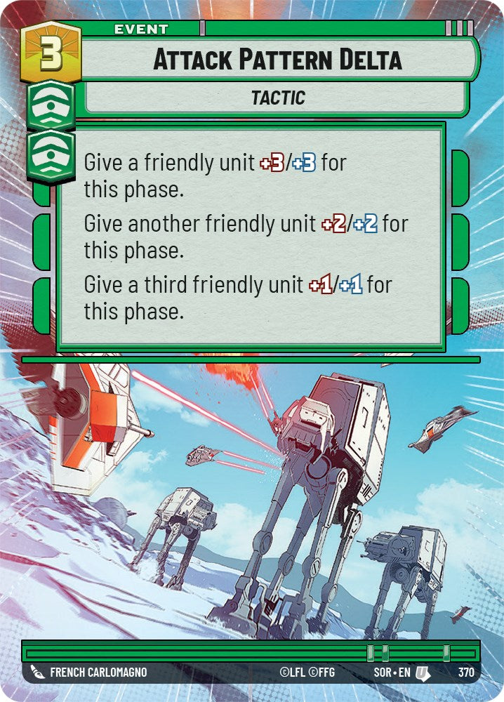 Attack Pattern Delta (Hyperspace) (370) [Spark of Rebellion] | Odin's Place