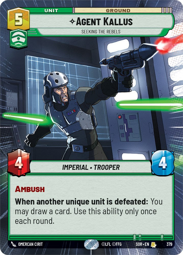 Agent Kallus - Seeking the Rebels (Hyperspace) (379) [Spark of Rebellion] | Odin's Place