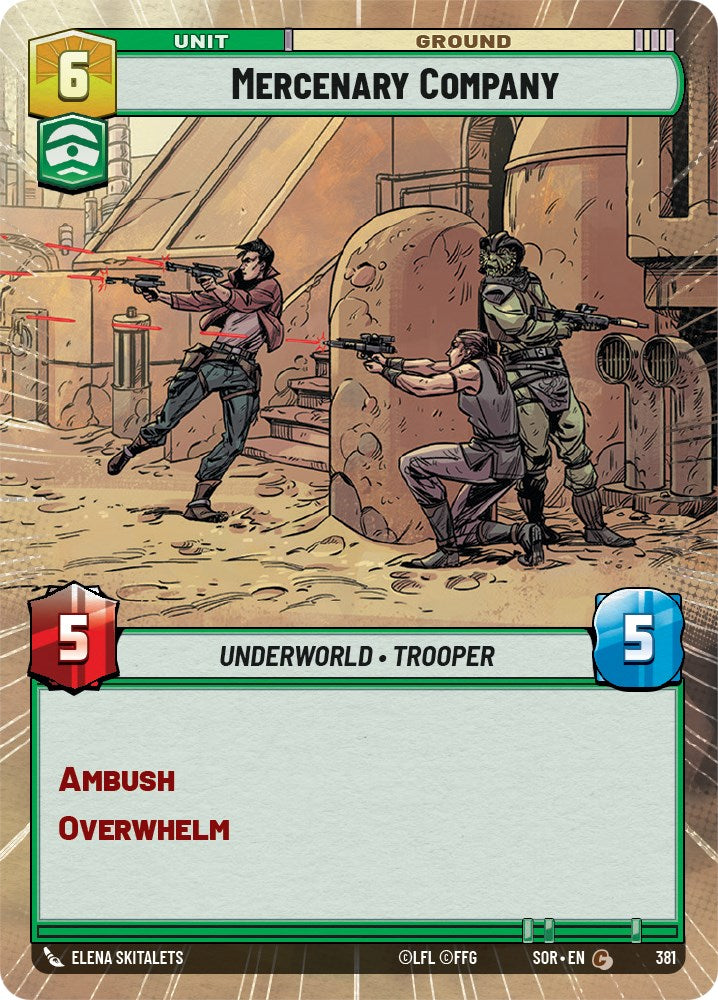 Mercenary Company (Hyperspace) (381) [Spark of Rebellion] | Odin's Place