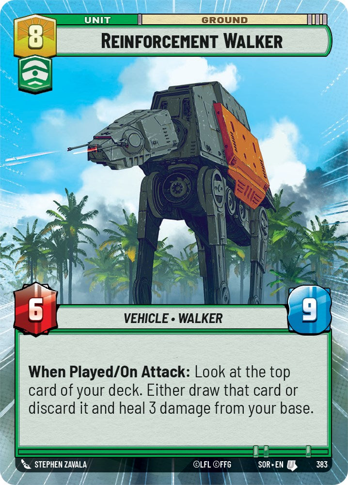 Reinforcement Walker (Hyperspace) (383) [Spark of Rebellion] | Odin's Place