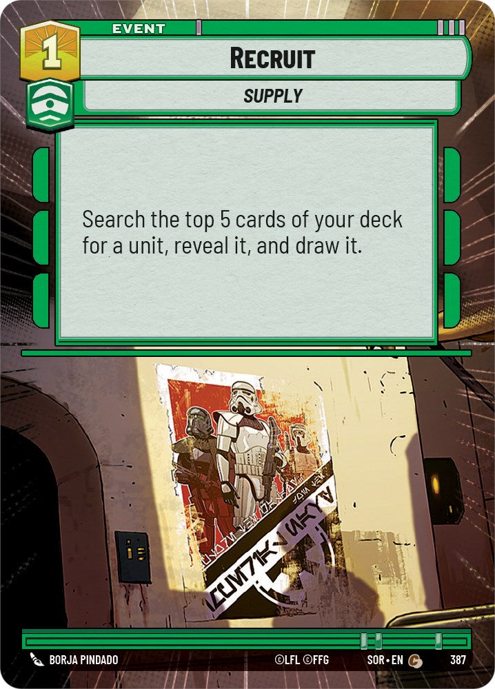 Recruit (Hyperspace) (387) [Spark of Rebellion] | Odin's Place