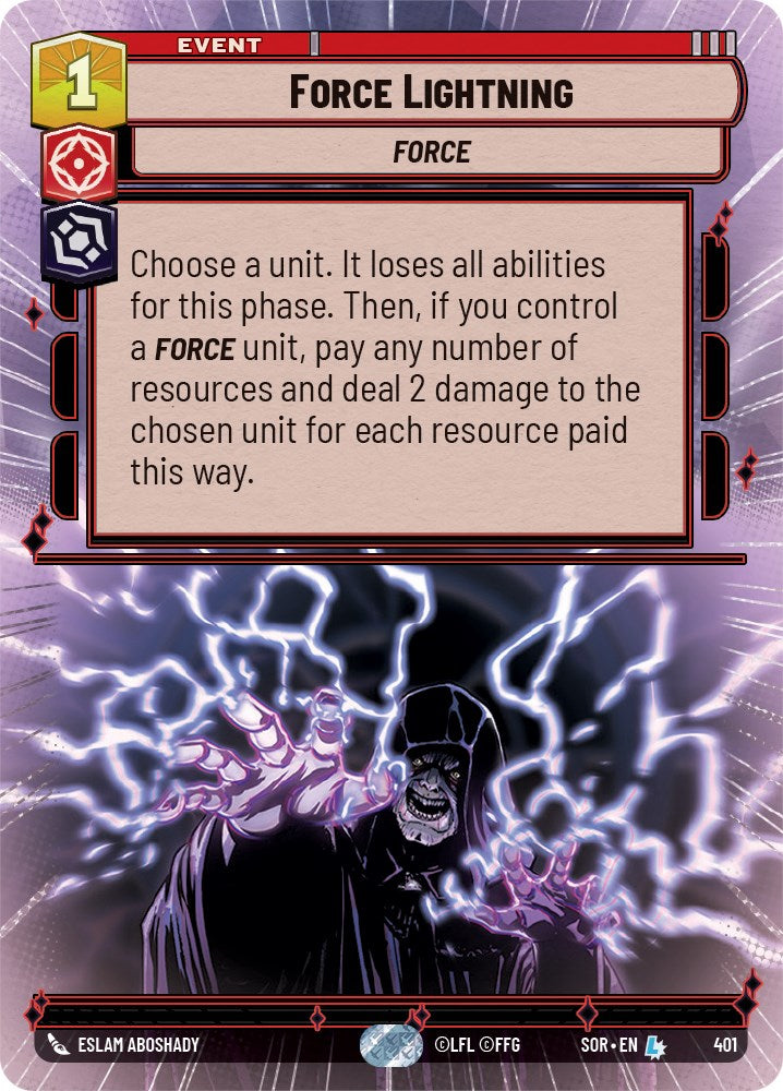 Force Lightning (Hyperspace) (401) [Spark of Rebellion] | Odin's Place