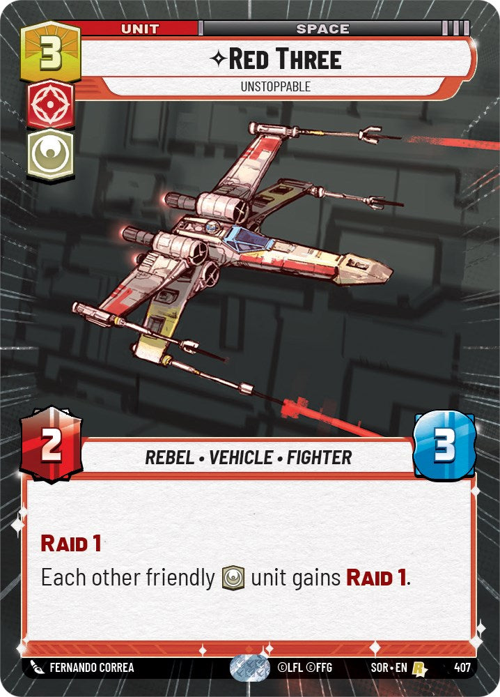 Red Three - Unstoppable (Hyperspace) (407) [Spark of Rebellion] | Odin's Place