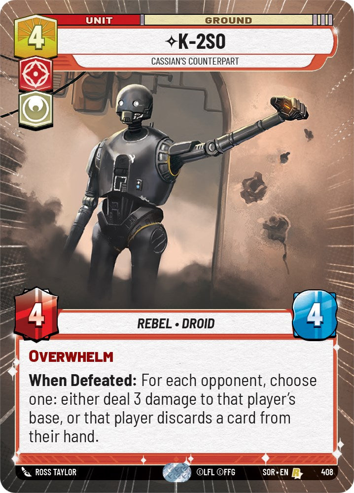 K-2SO - Cassian's Counterpart (Hyperspace) (408) [Spark of Rebellion] | Odin's Place