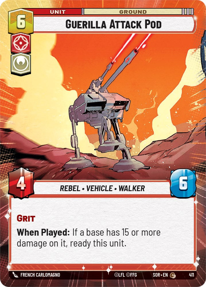 Guerilla Attack Pod (Hyperspace) (411) [Spark of Rebellion] | Odin's Place