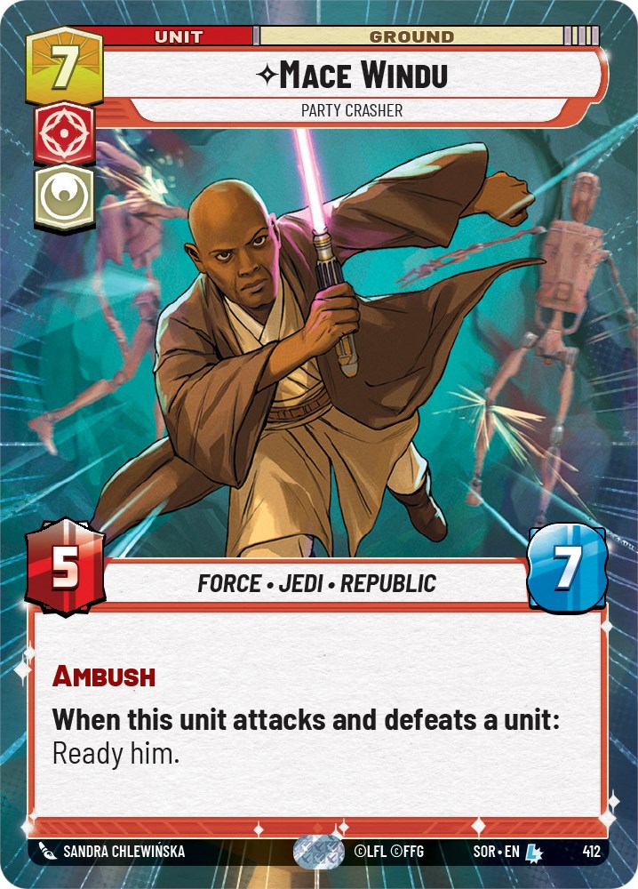 Mace Windu - Party Crasher (Hyperspace) (412) [Spark of Rebellion] | Odin's Place