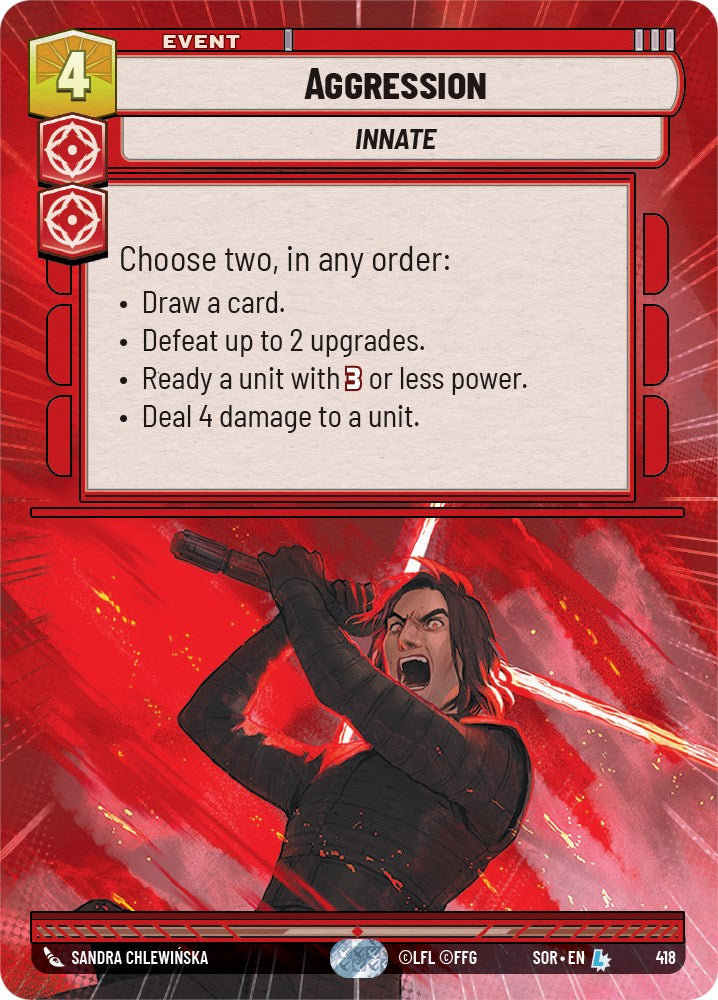Aggression (Hyperspace) (418) [Spark of Rebellion] | Odin's Place