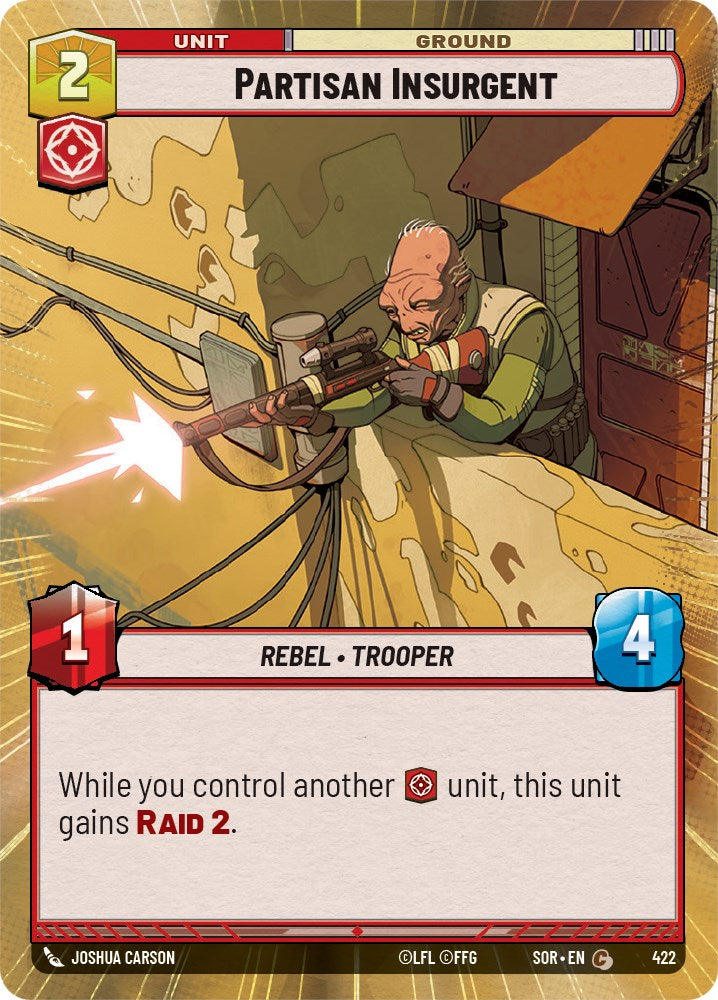 Partisan Insurgent (Hyperspace) (422) [Spark of Rebellion] | Odin's Place