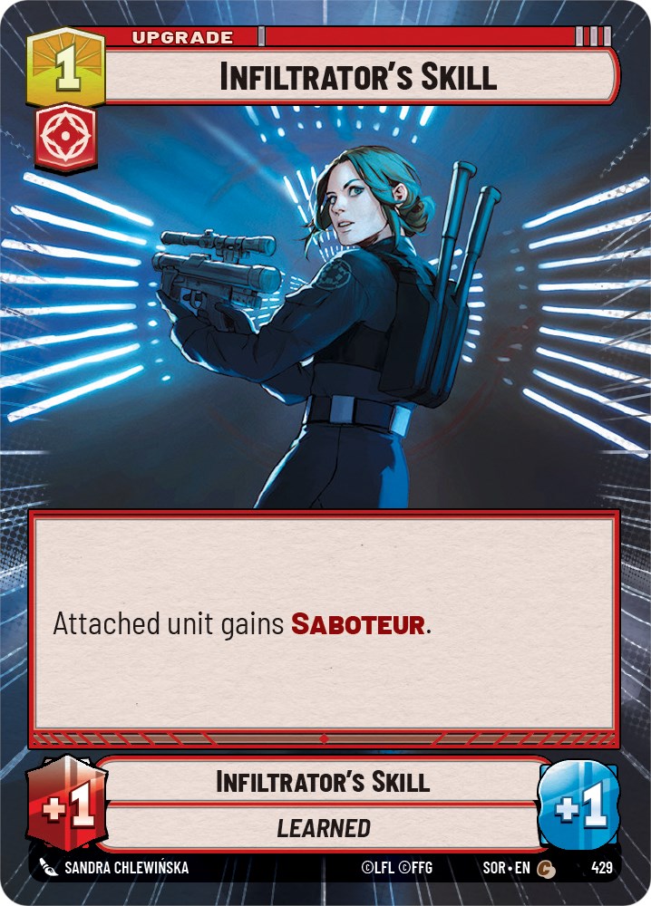Infiltrator's Skill (Hyperspace) (429) [Spark of Rebellion] | Odin's Place