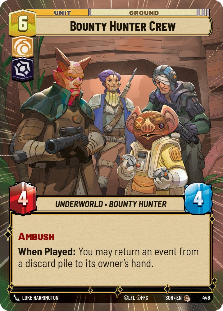 Bounty Hunter Crew (Hyperspace) (446) [Spark of Rebellion] | Odin's Place