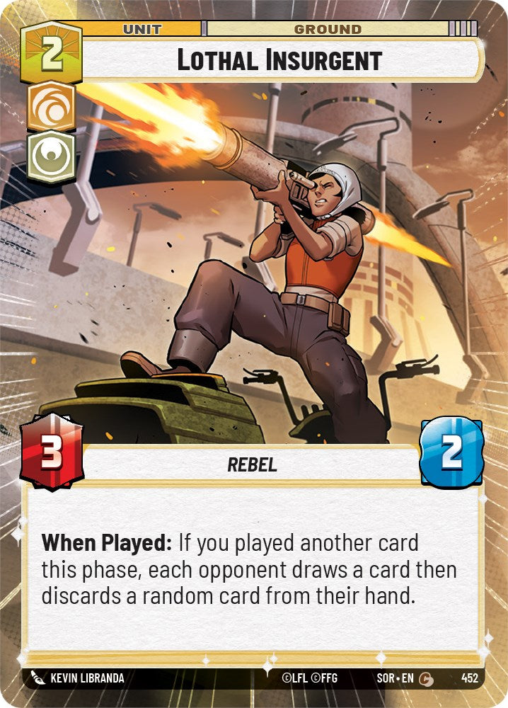 Lothal Insurgent (Hyperspace) (452) [Spark of Rebellion] | Odin's Place