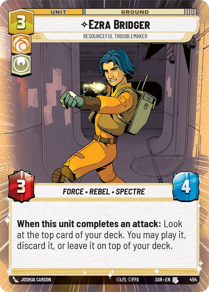 Ezra Bridger - Resourceful Troublemaker (Hyperspace) (454) [Spark of Rebellion] | Odin's Place