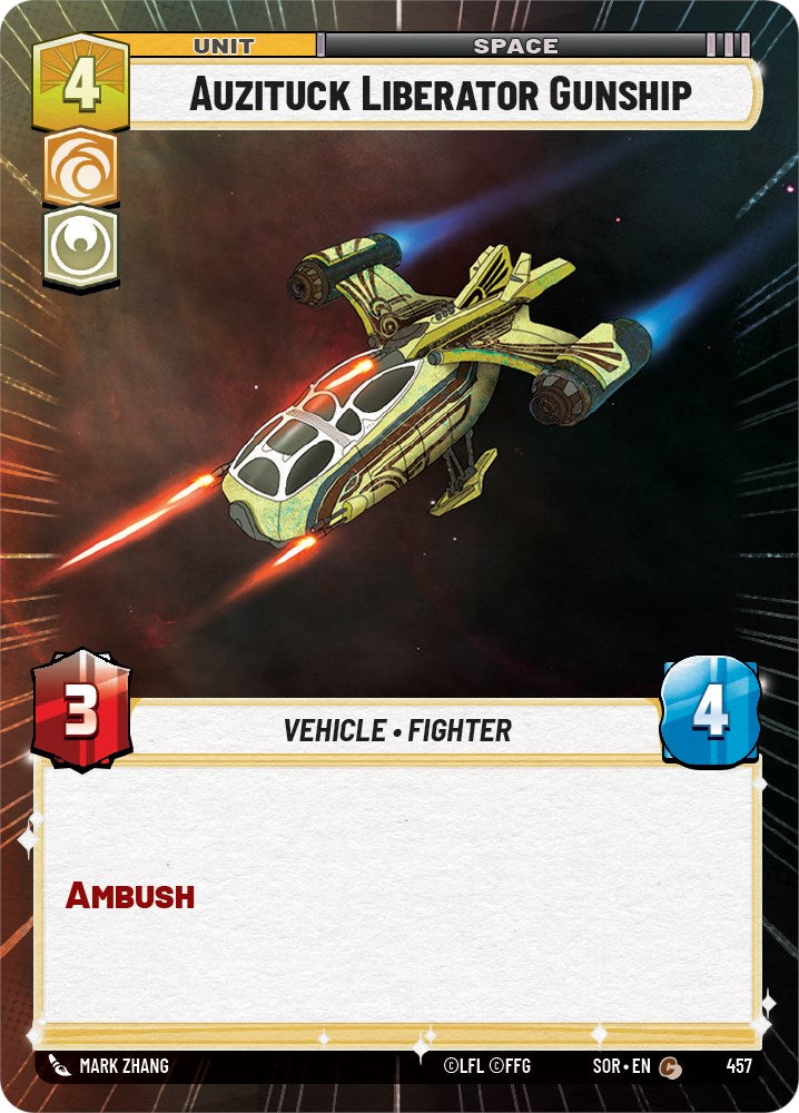 Auzituck Liberator Gunship (Hyperspace) (457) [Spark of Rebellion] | Odin's Place