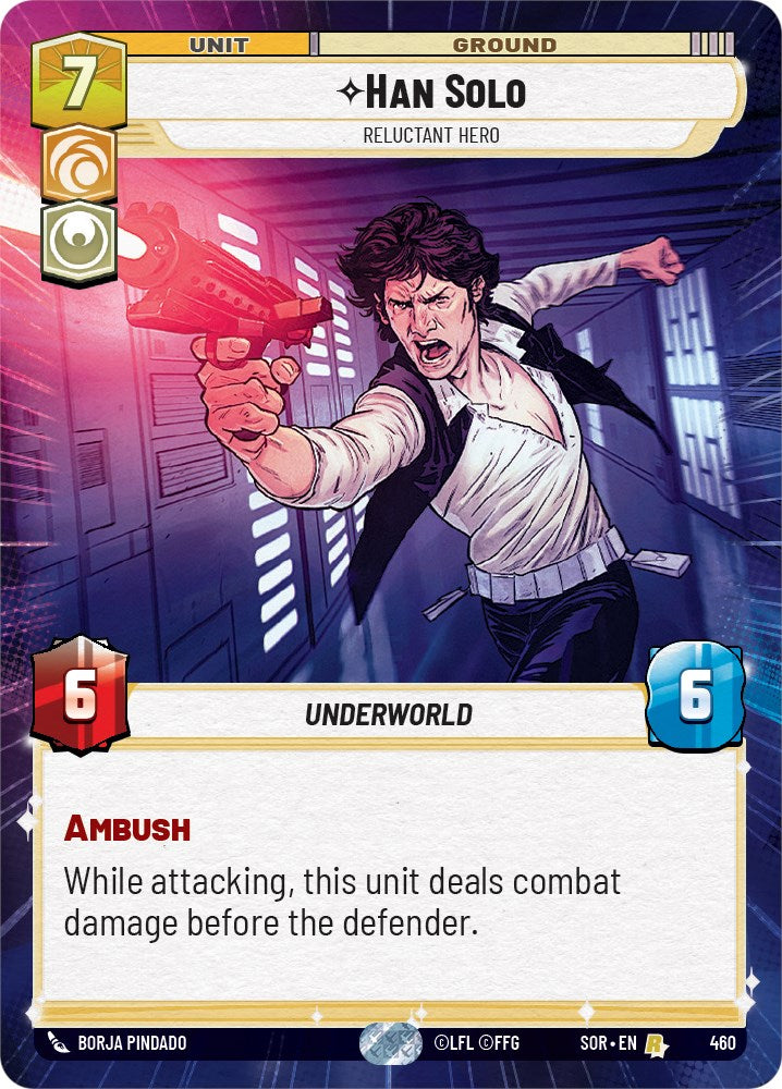 Han Solo - Relunctant Hero (Hyperspace) (460) [Spark of Rebellion] | Odin's Place