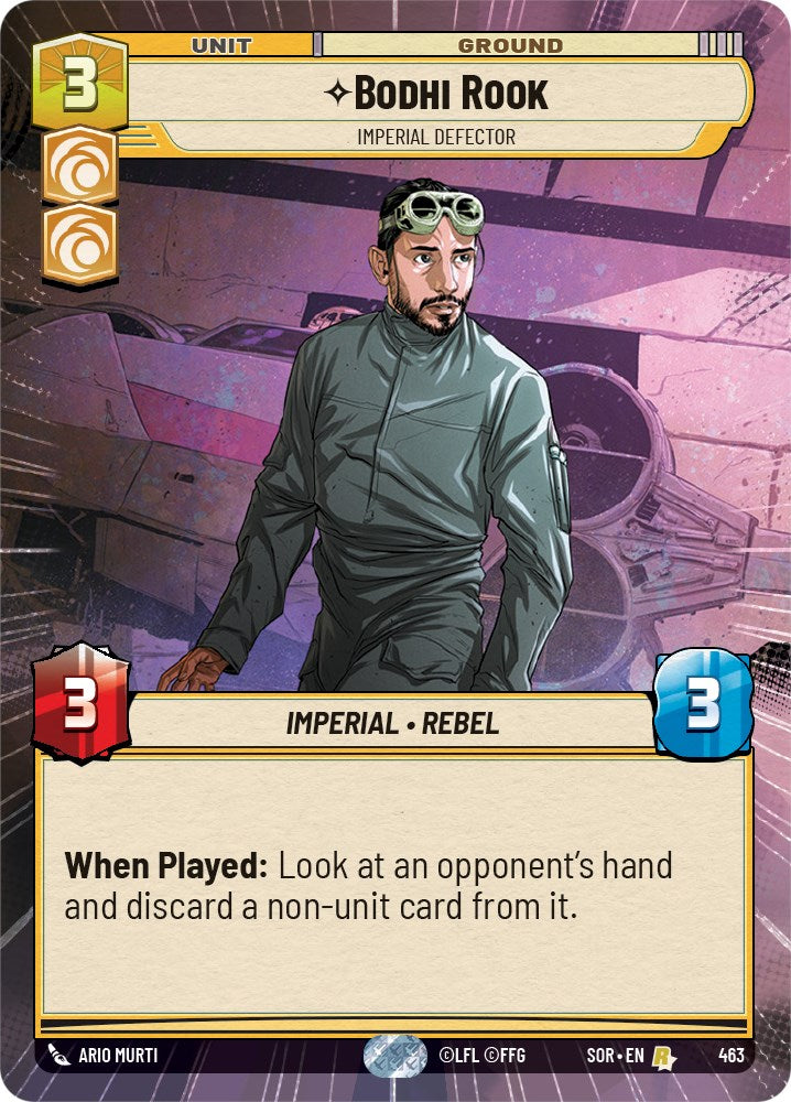 Bodhi Rook - Imperial Defector (Hyperspace) (463) [Spark of Rebellion] | Odin's Place