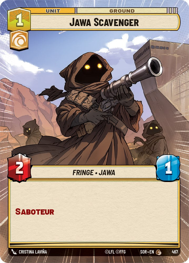 Jawa Scavenger (Hyperspace) (467) [Spark of Rebellion] | Odin's Place