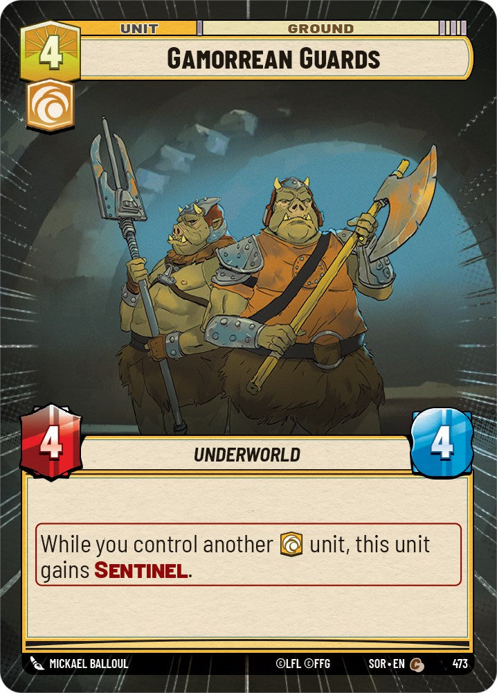 Gamorrean Guards (Hyperspace) (473) [Spark of Rebellion] | Odin's Place