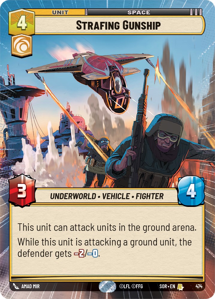 Strafing Gunship (Hyperspace) (474) [Spark of Rebellion] | Odin's Place
