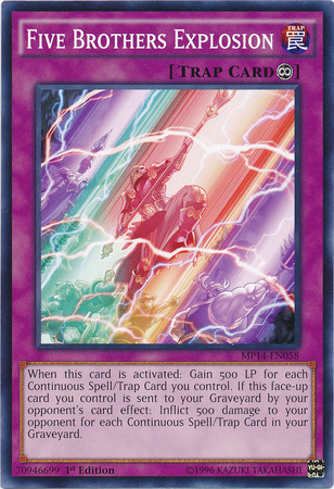 Five Brothers Explosion [MP14-EN058] Common | Odin's Place