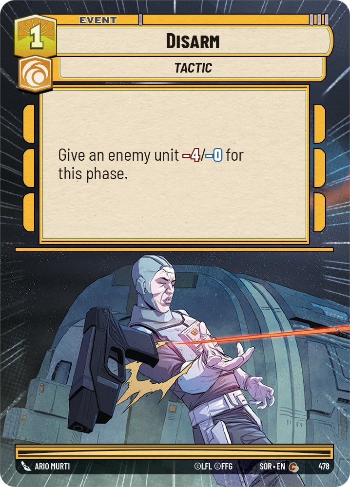 Disarm (Hyperspace) (478) [Spark of Rebellion] | Odin's Place