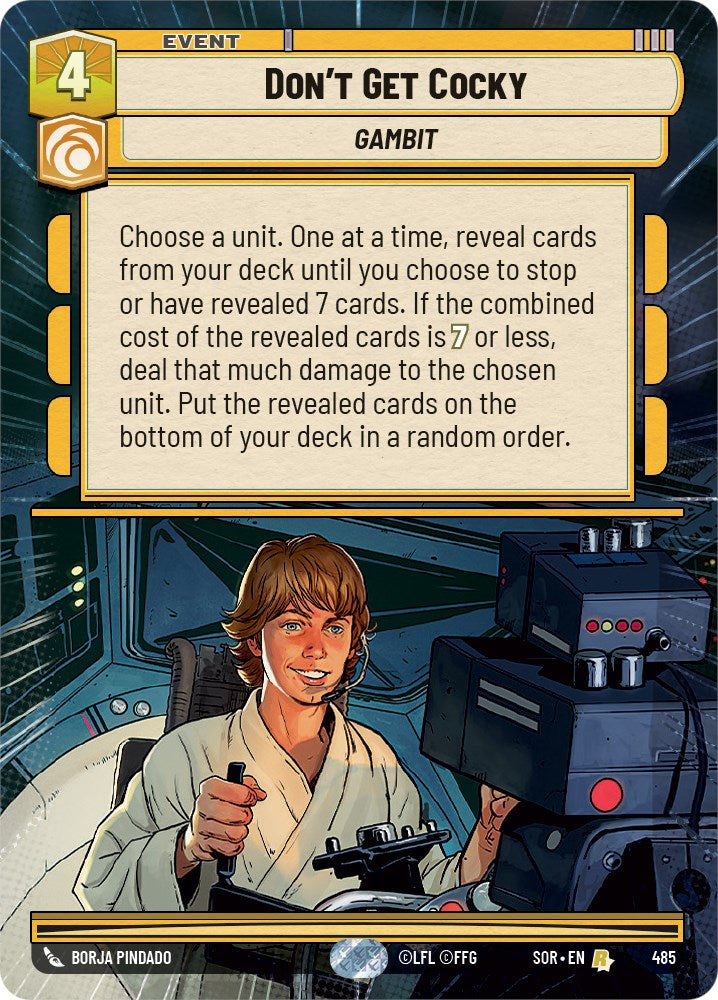 Don't Get Cocky (Hyperspace) (485) [Spark of Rebellion] | Odin's Place