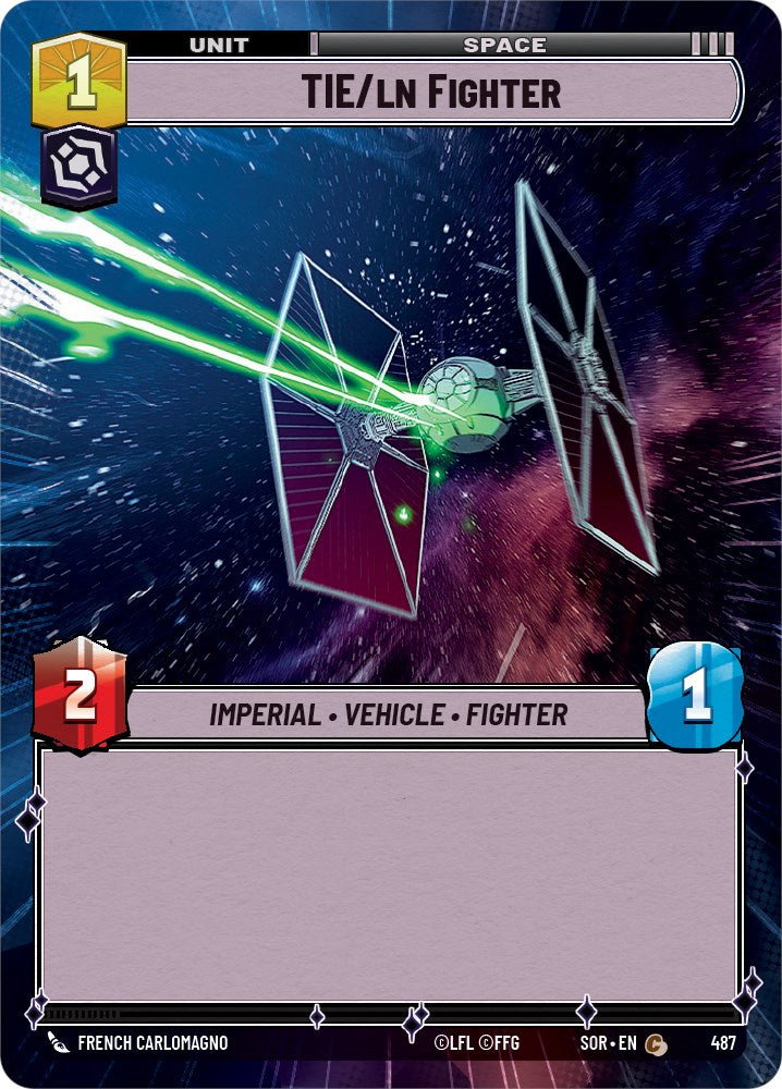 TIE/ln Fighter (Hyperspace) (487) [Spark of Rebellion] | Odin's Place