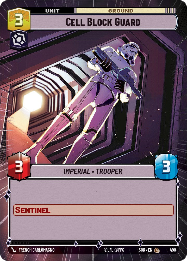 Cell Block Guard (Hyperspace) (490) [Spark of Rebellion] | Odin's Place