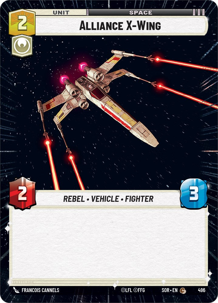 Alliance X-Wing (Hyperspace) (496) [Spark of Rebellion] | Odin's Place